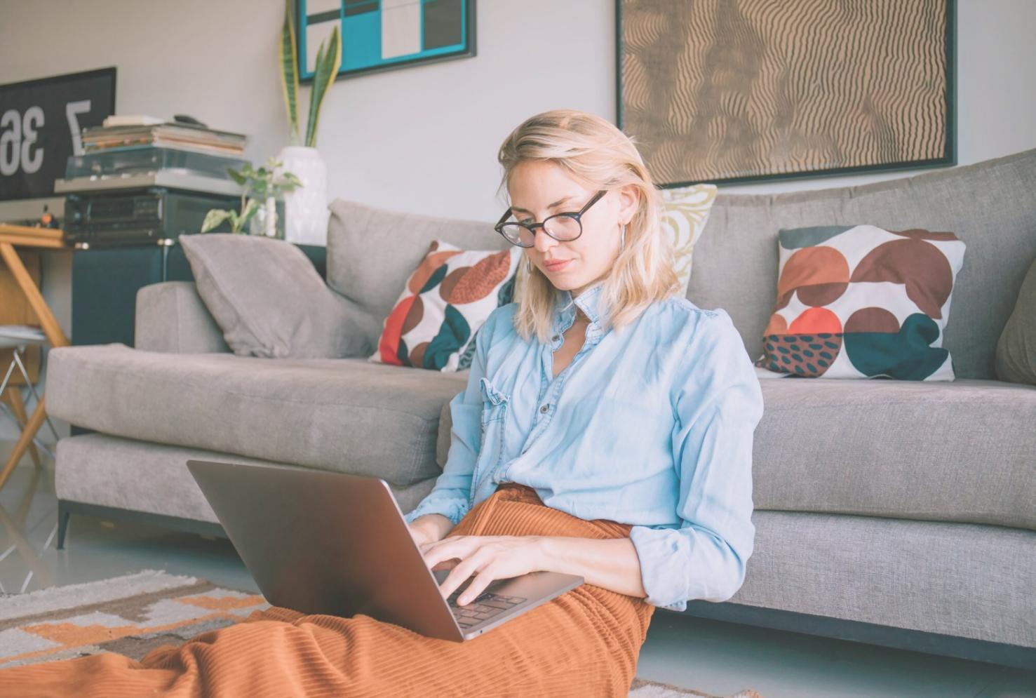 Financial analysis workspace showing budget comparison charts